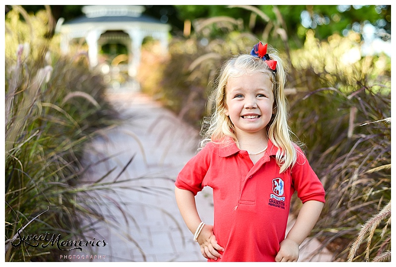 Back-to-School with Avery at Grandview Prep School - Boca Raton Photographer