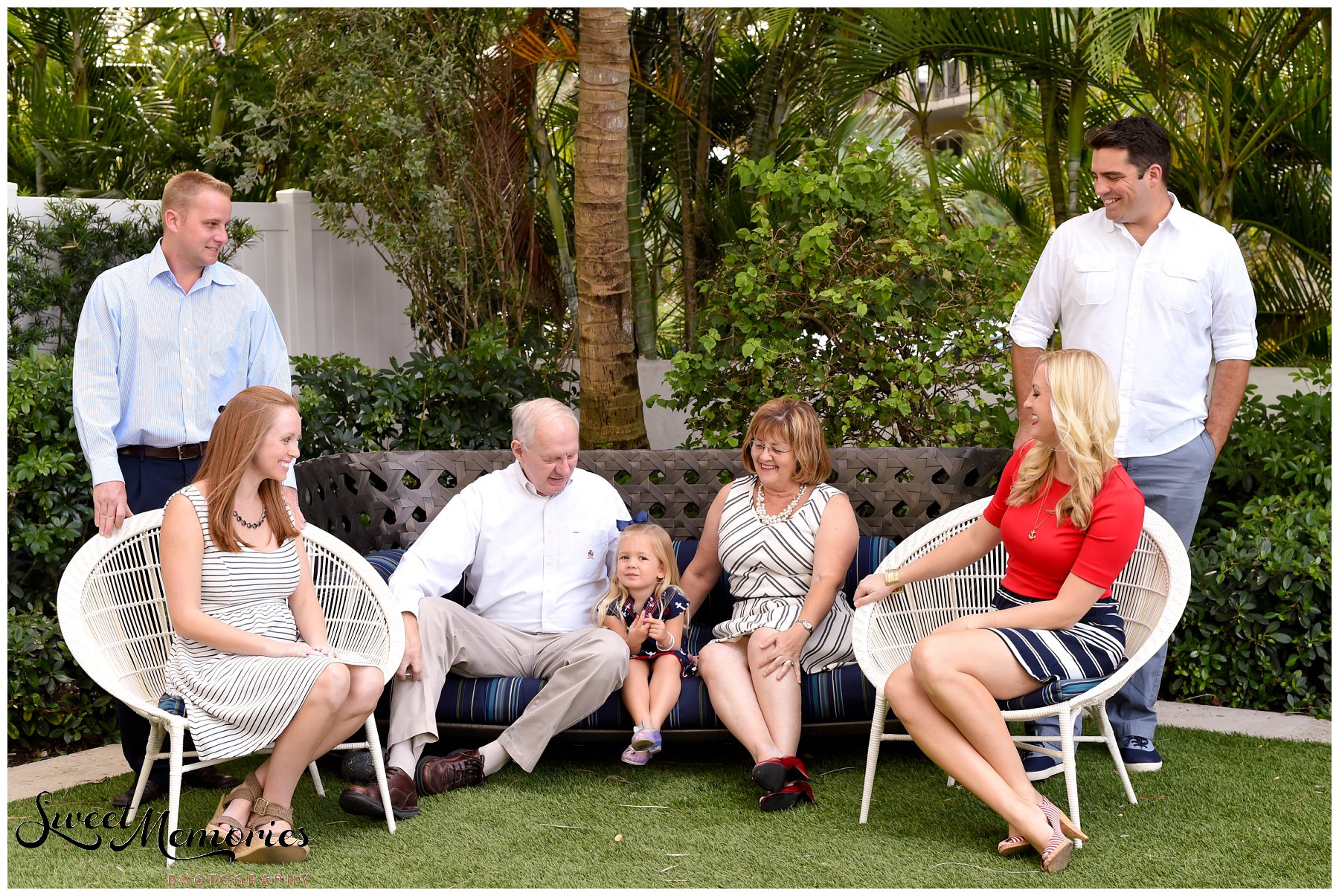 Family Holiday Portraits - South Florida Photographer