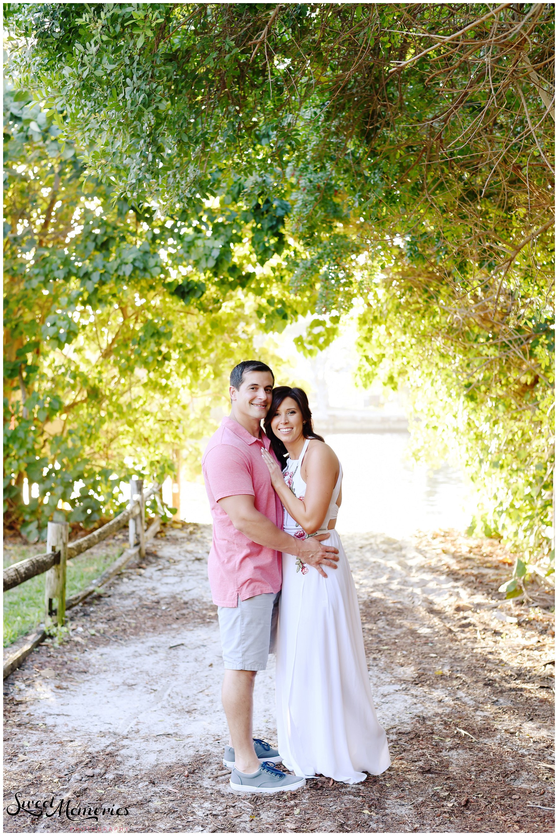 Caitlin and Zach's Spanish River Park Engagement Session - South Florida Lifestyle Photographer