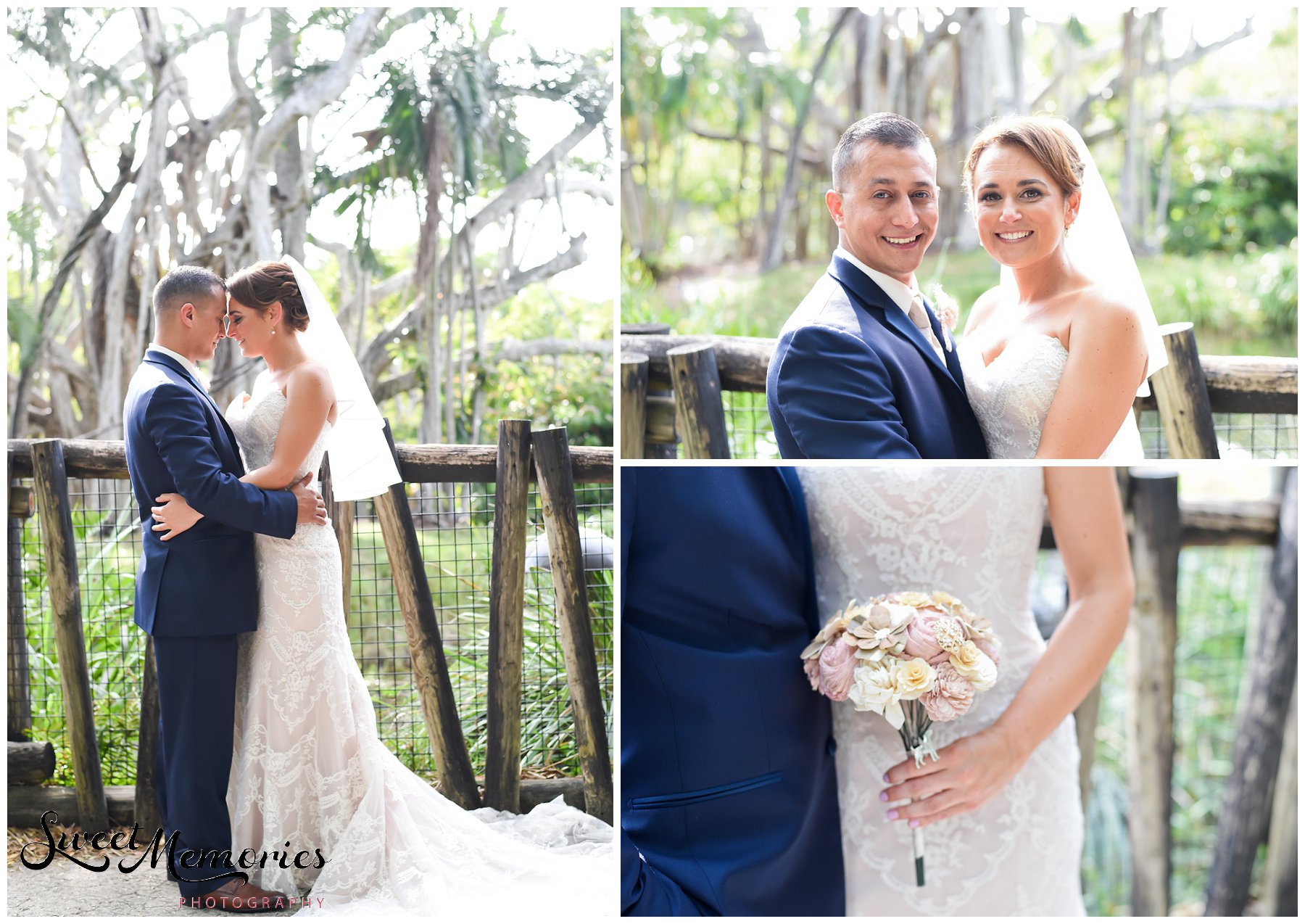 Lynsie and Angel's Zoo Wedding - South Florida Wedding Photographer