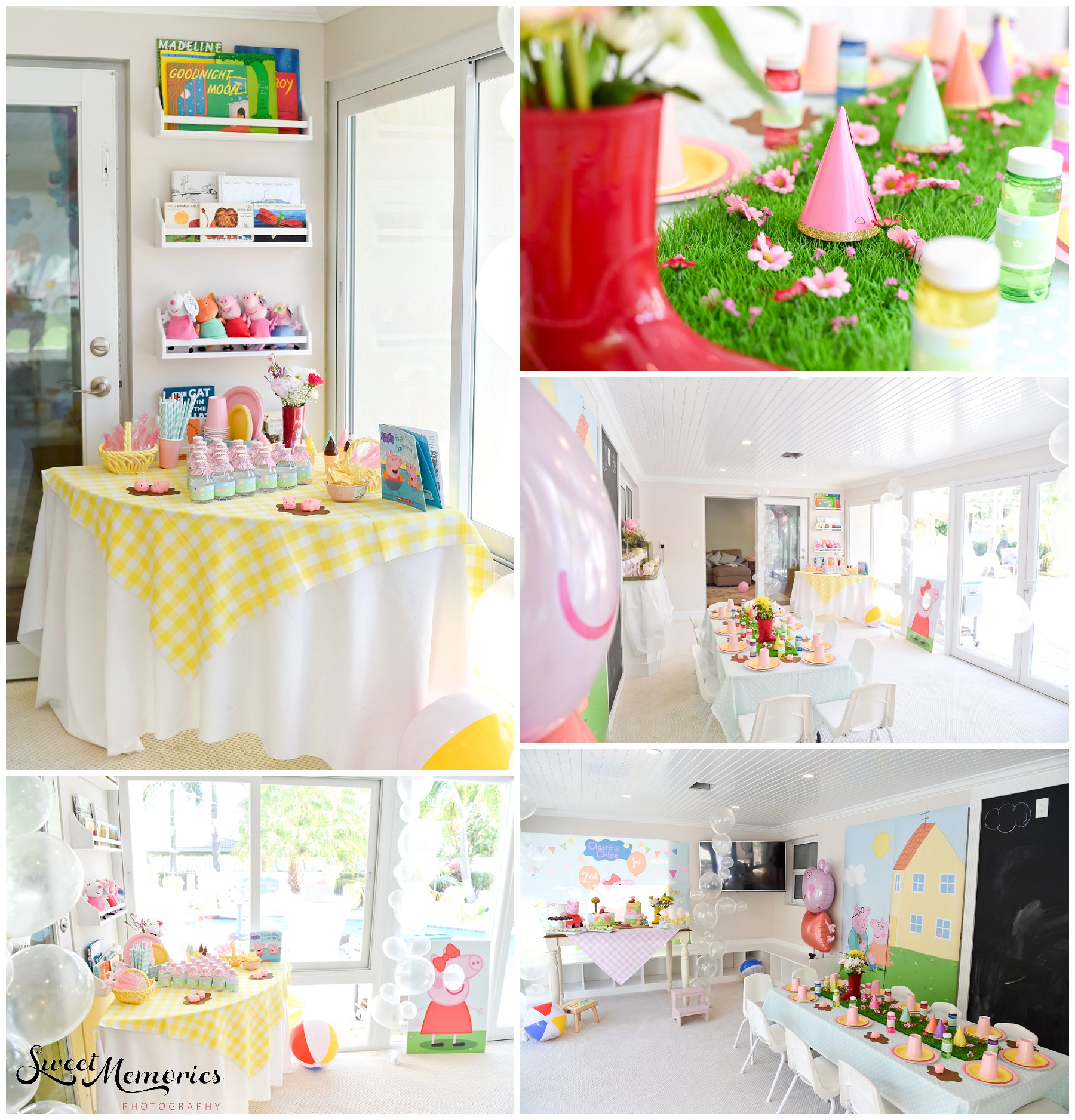 Peppa Pig Birthday - Boca Raton Photographer