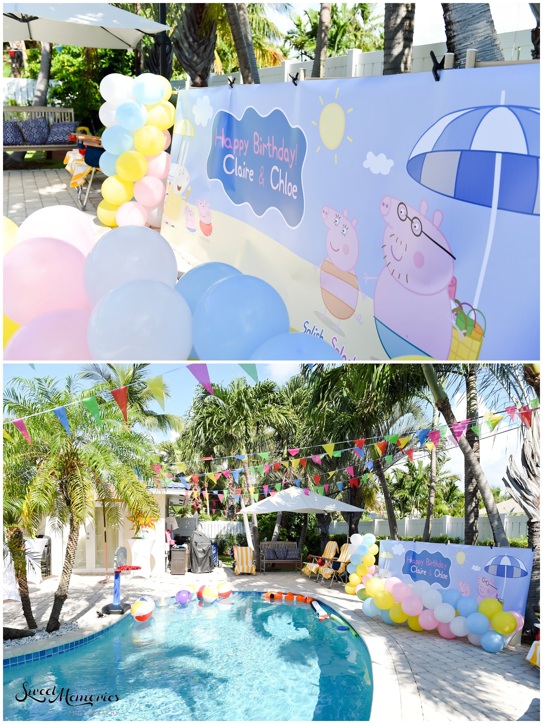 Peppa Pig Birthday - Boca Raton Photographer