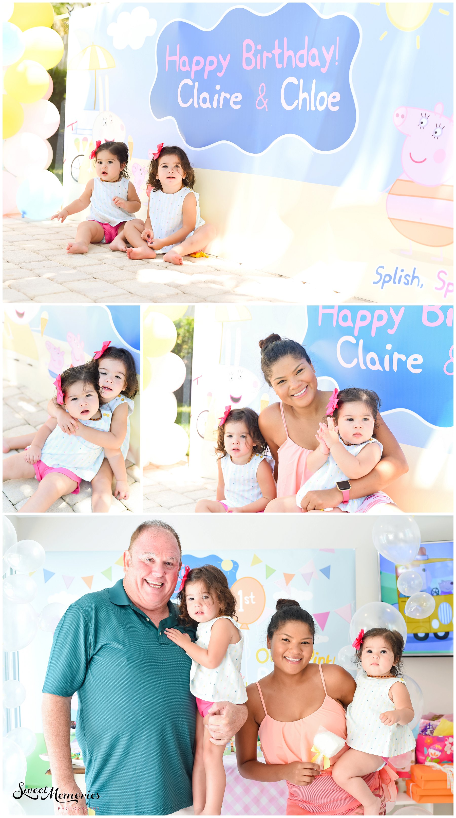 Peppa Pig Birthday - Boca Raton Photographer