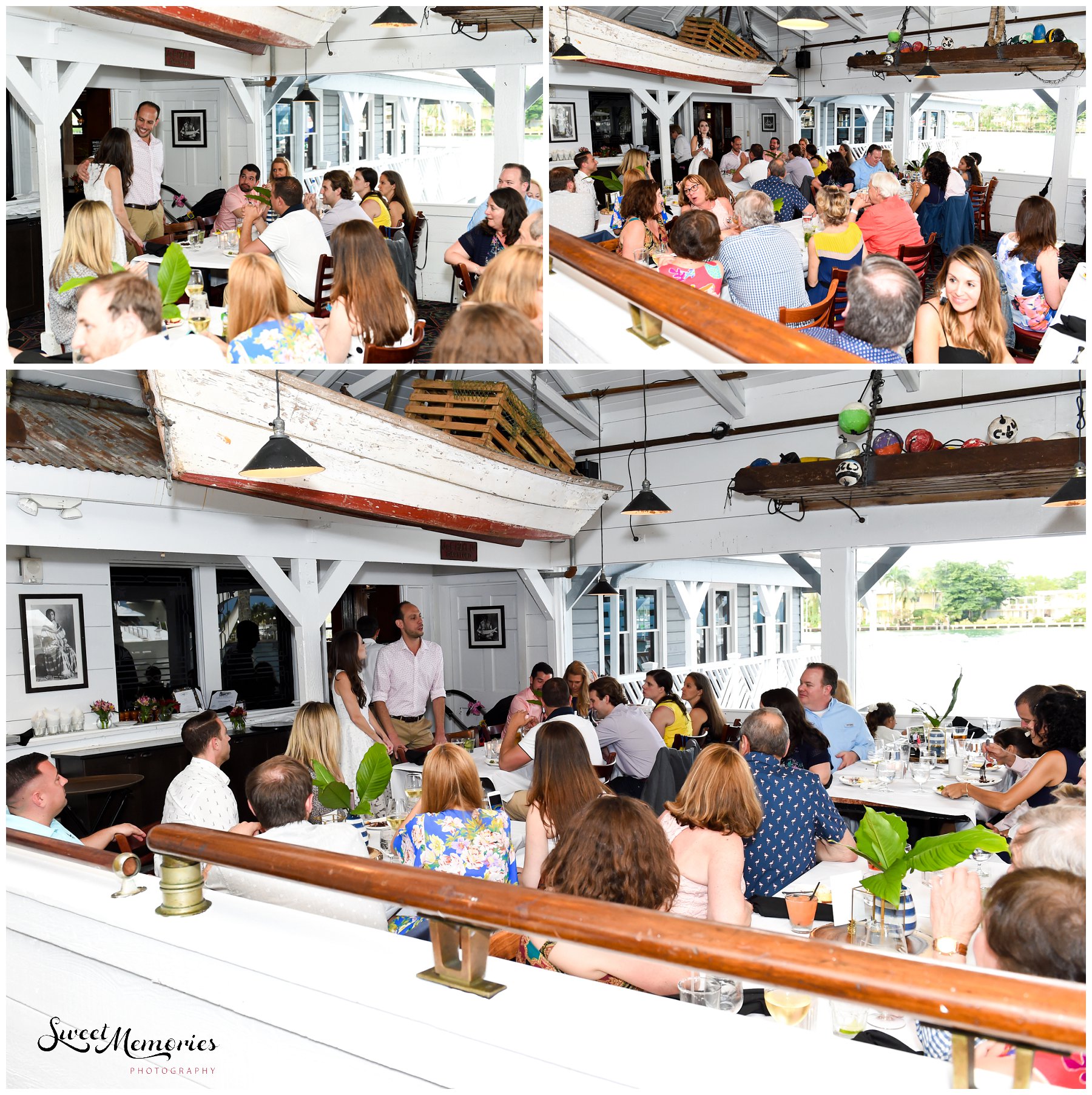 15th Street Fisheries Wedding Rehearsal Dinner | Fort Lauderdale Photographer