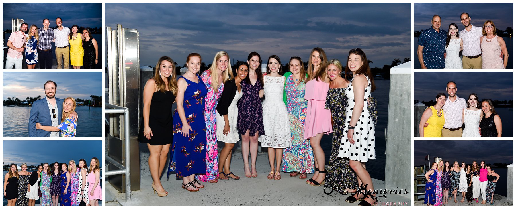 15th Street Fisheries Wedding Rehearsal Dinner | Fort Lauderdale Photographer