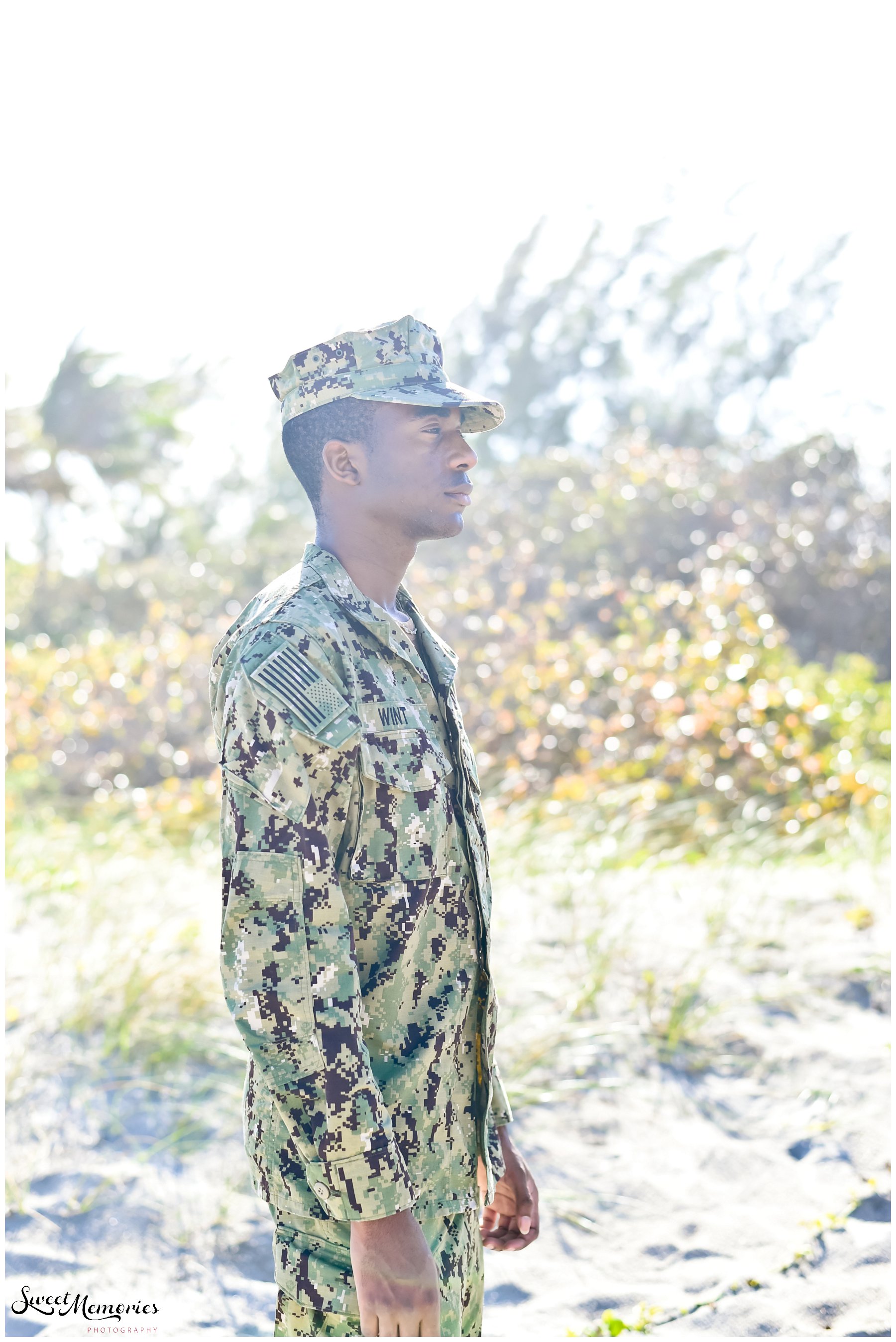 Military Family Session at South Inlet Park in Boca Raton - Florida Photographer