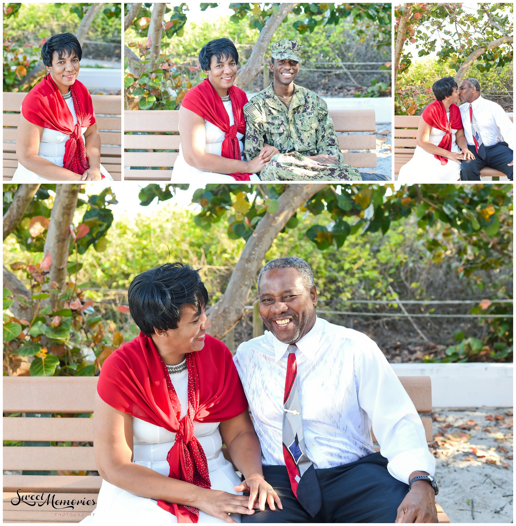 Military Family Session at South Inlet Park in Boca Raton - Florida Photographer