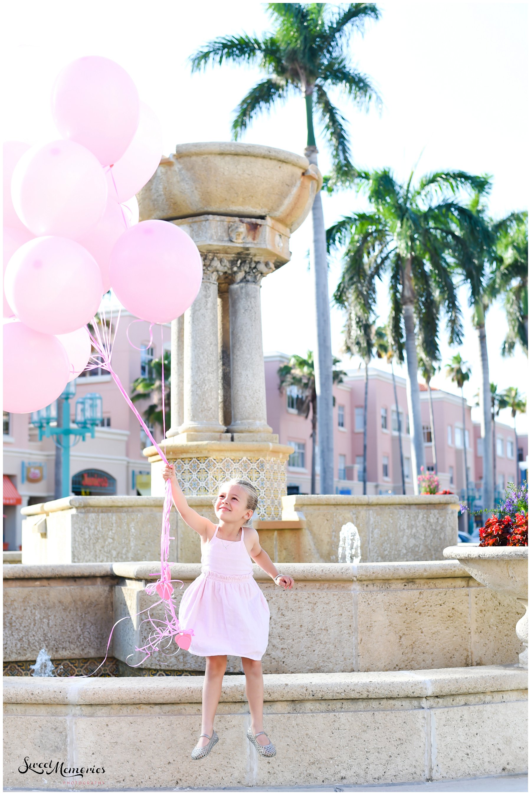 Birthday Portraits at Mizner Park | Florida Photographer