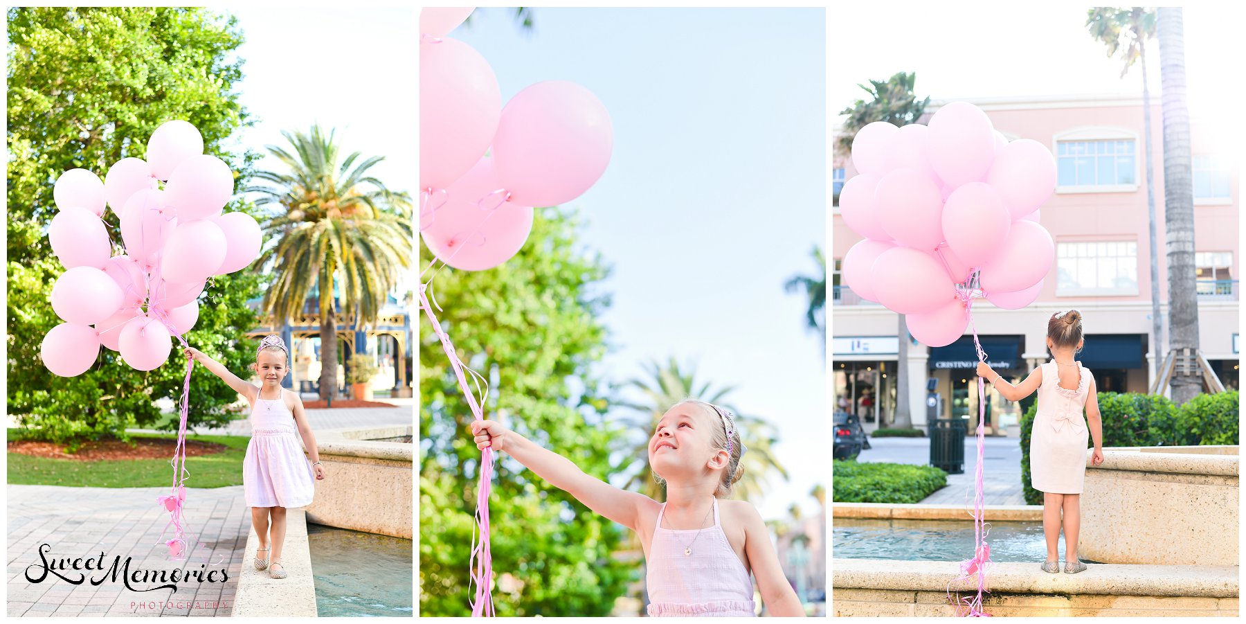 Birthday Portraits at Mizner Park | Florida Photographer