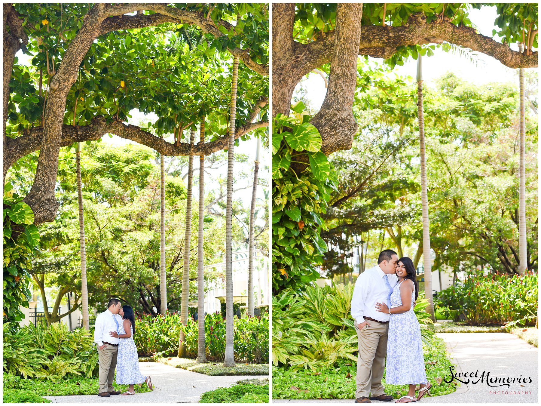 Society of the Four Arts Engagement Session in Palm Beach | Wedding Photographer