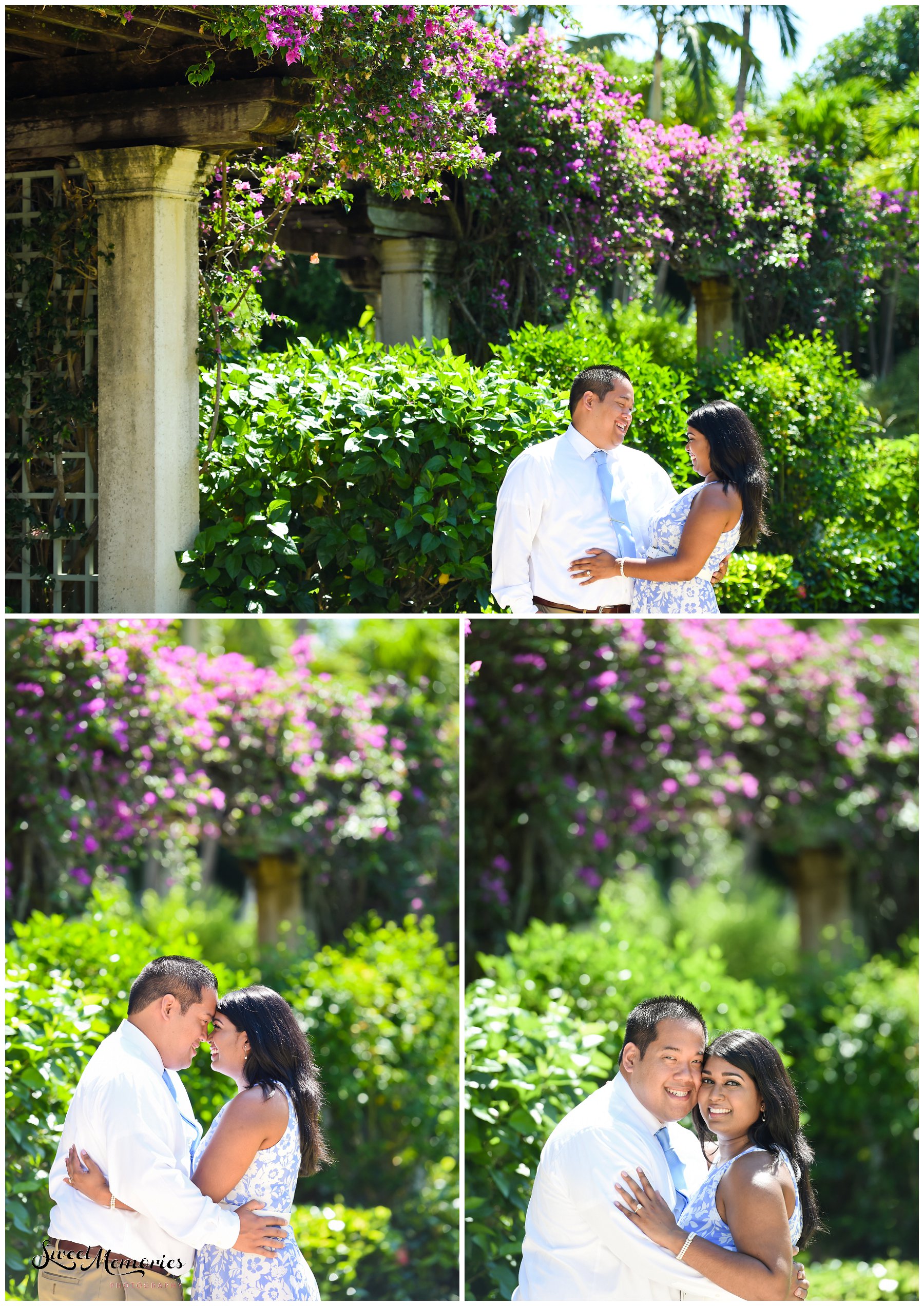 Society of the Four Arts Engagement Session in Palm Beach | Wedding Photographer