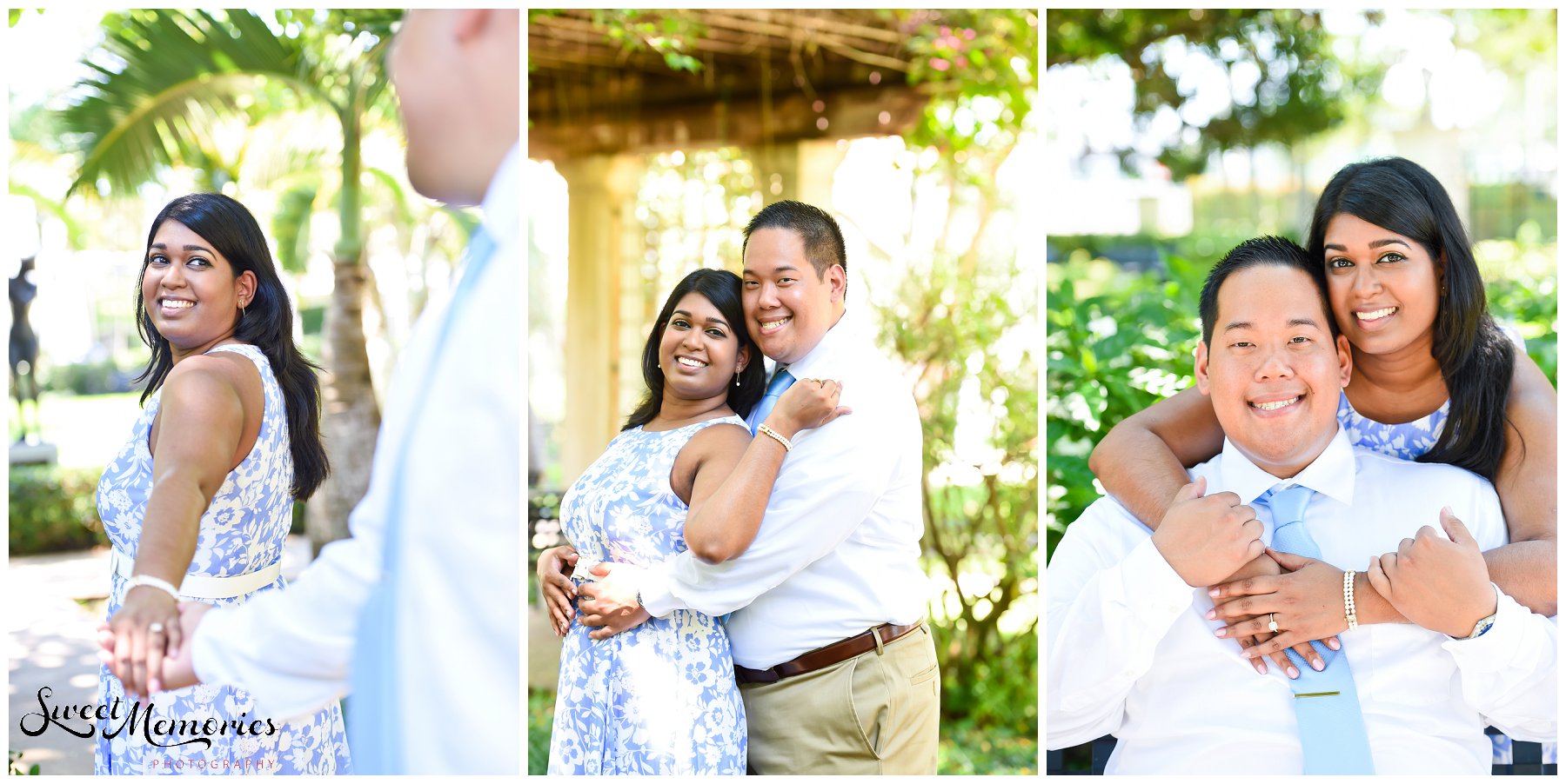 Society of the Four Arts Engagement Session in Palm Beach | Wedding Photographer