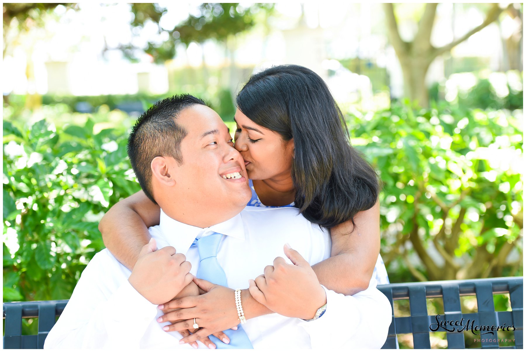 Society of the Four Arts Engagement Session in Palm Beach | Wedding Photographer