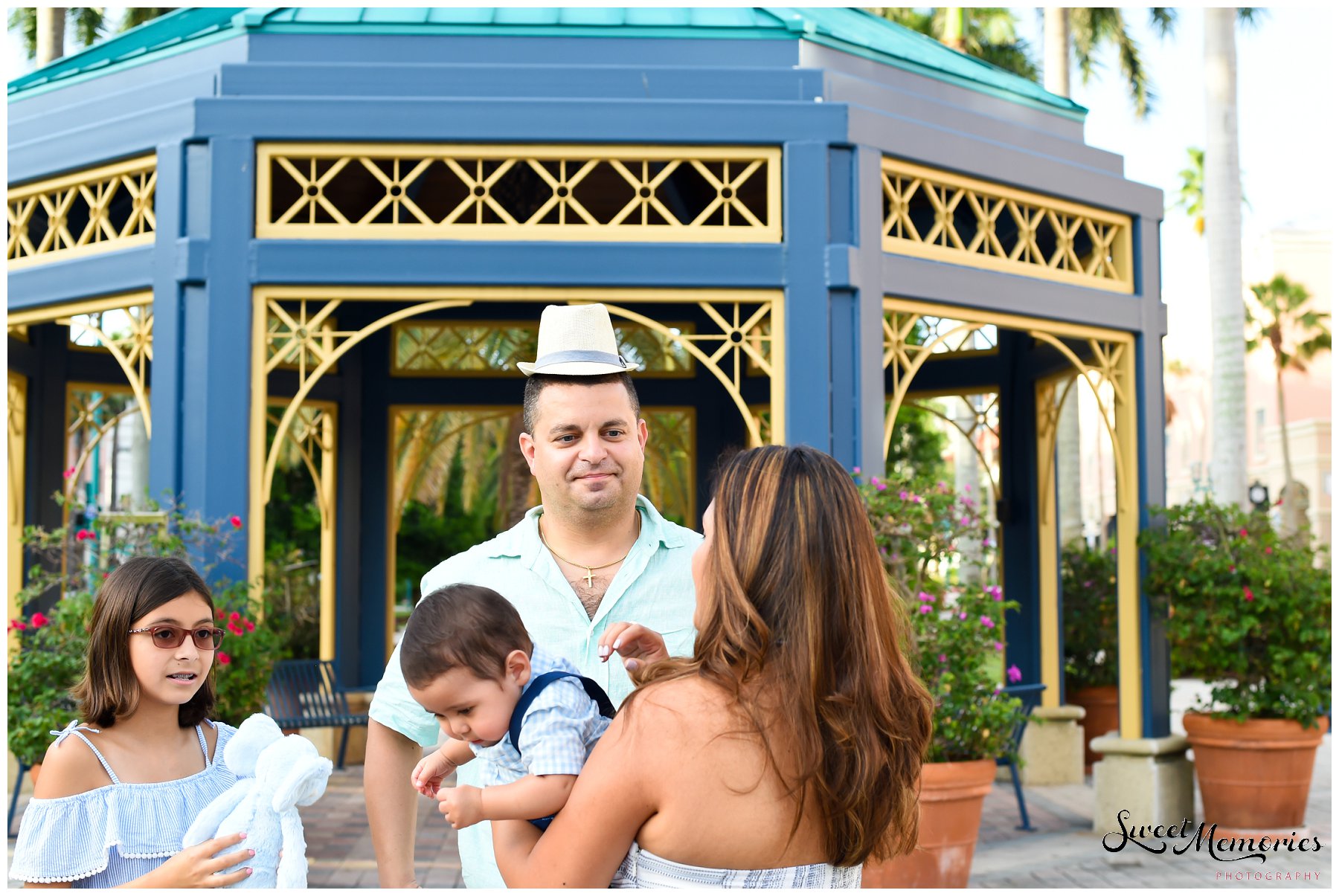 Family Portraits in Boca Raton | Mizner Park