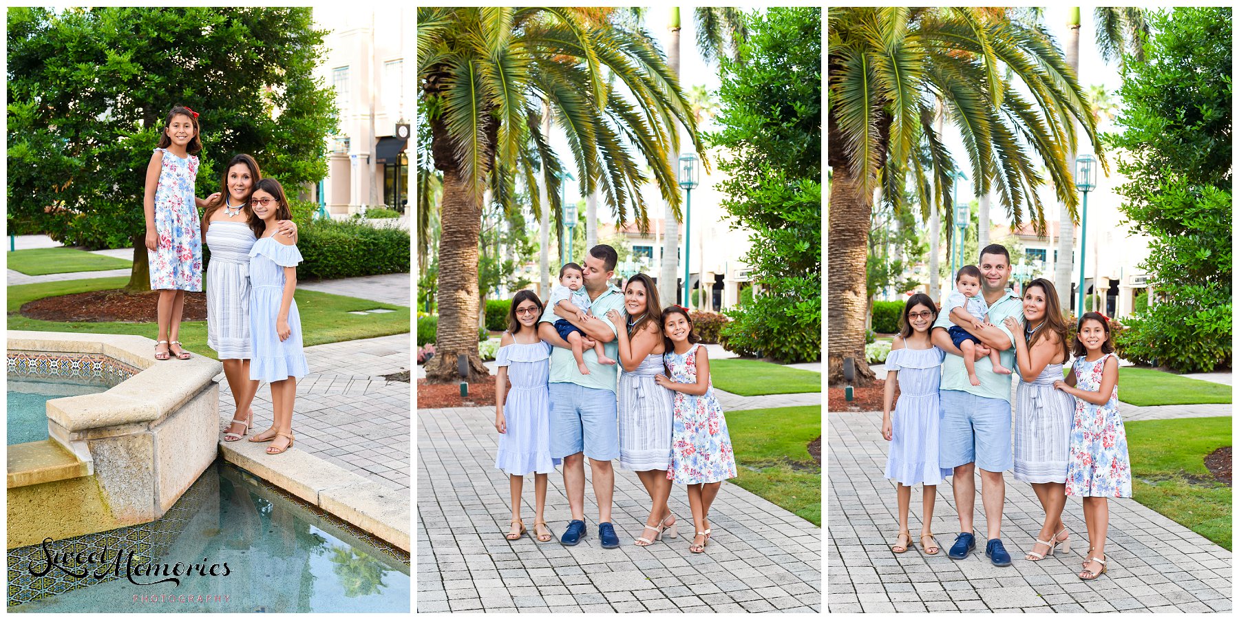 Family Portraits in Boca Raton | Mizner Park