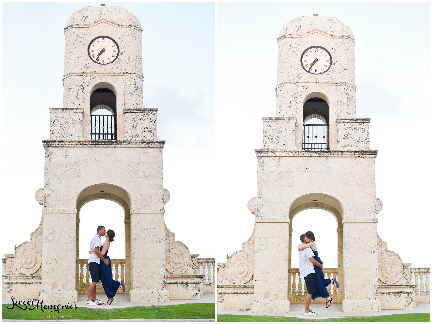 Kim and Allen reside in Virginia but love to travel, so it only made sense that not only is their wedding in a tropical paradise (Dominican Republic), but they also wanted to have a destination engagement session in West Palm Beach.