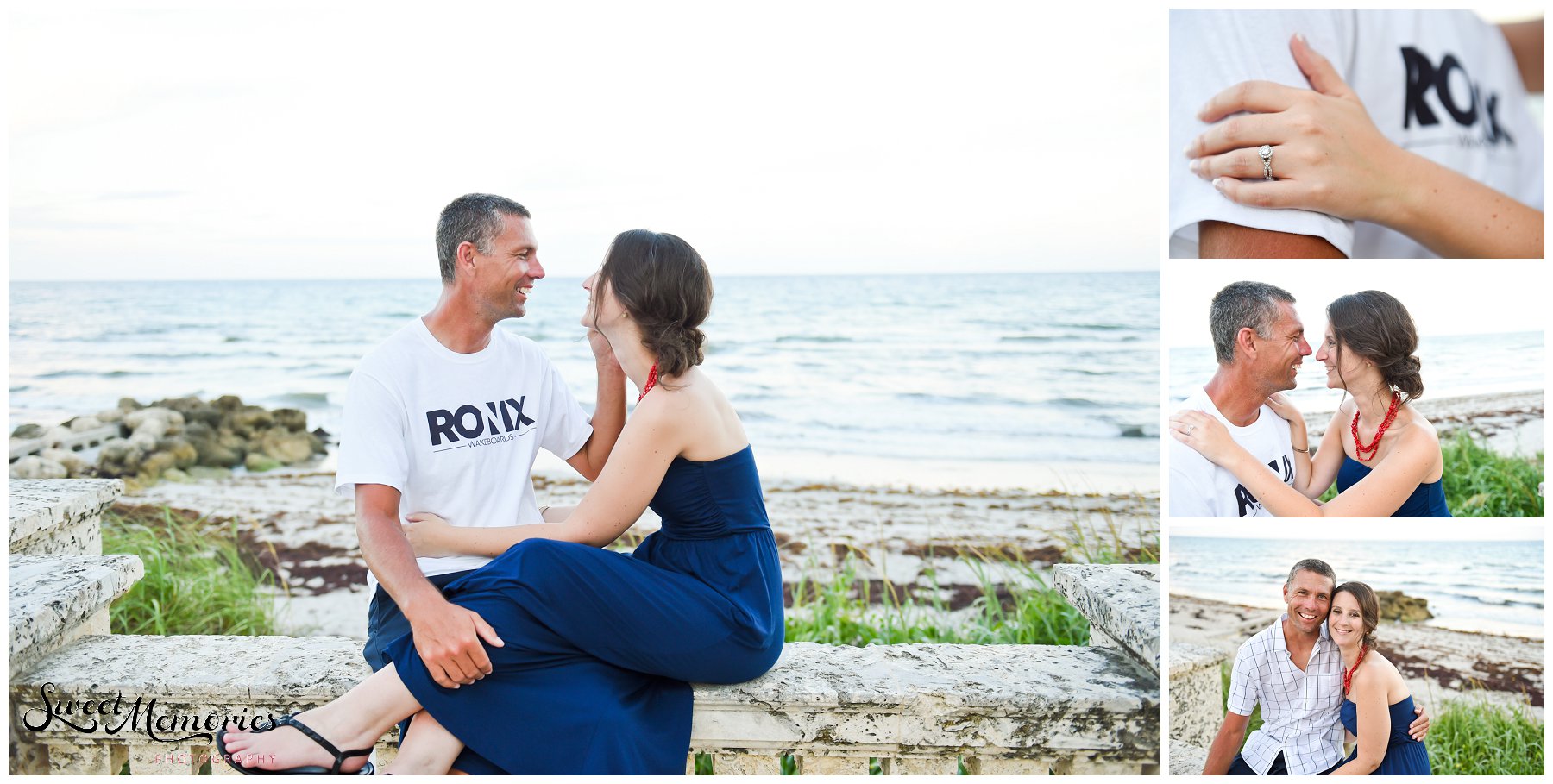 Kim and Allen reside in Virginia but love to travel, so it only made sense that not only is their wedding in a tropical paradise (Dominican Republic), but they also wanted to have a destination engagement session in West Palm Beach.