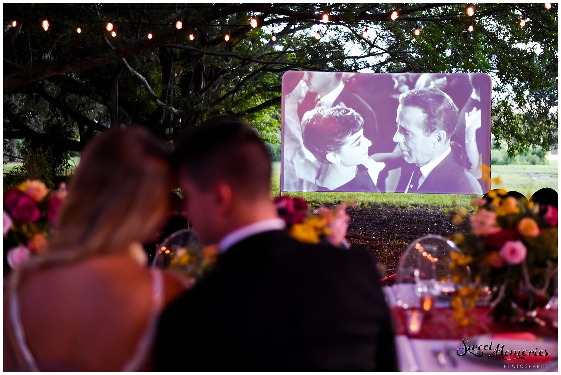 This Drive-In movie inspired wedding is the perfect inspiration for the bride who wants to wear her grandmother’s wedding gown, but still loves a contemporary approach. Set on the grounds of Florida Atlantic University, this outdoor wedding mixed classic with modern to create the most timeless wedding of all time.