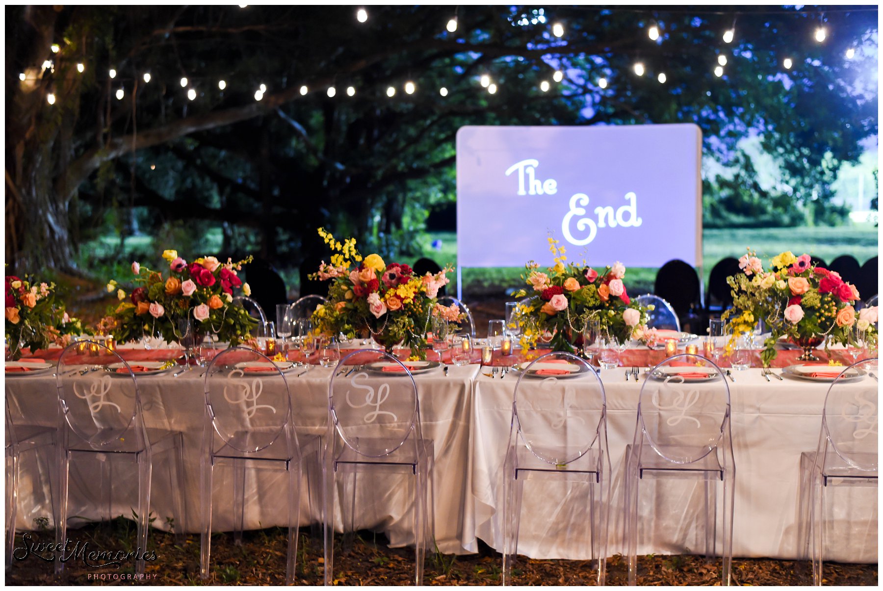 This Drive-In movie inspired wedding is the perfect inspiration for the bride who wants to wear her grandmother’s wedding gown, but still loves a contemporary approach. Set on the grounds of Florida Atlantic University, this outdoor wedding mixed classic with modern to create the most timeless wedding of all time.