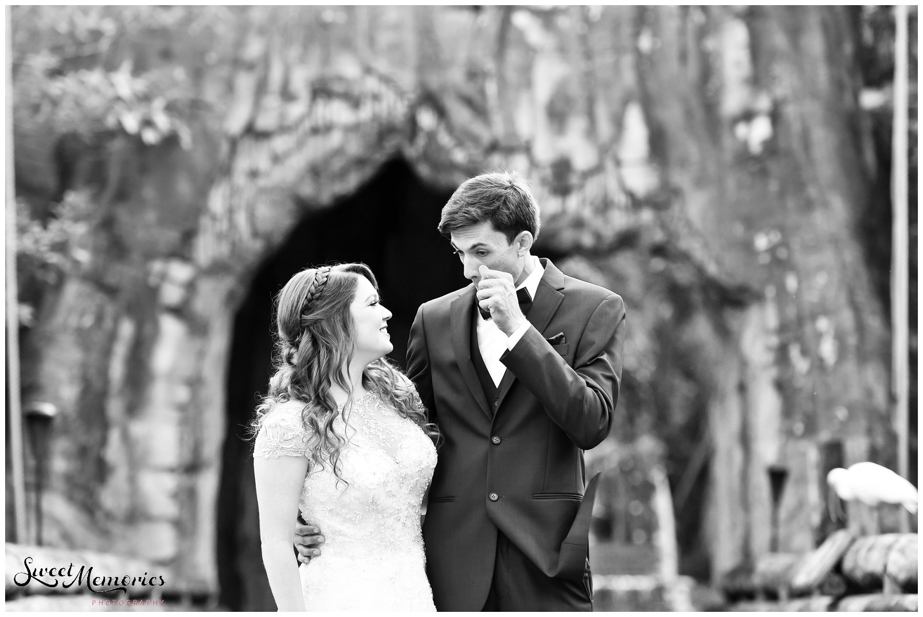 A Zoo Wedding: Chelsea and Robert's Love Story. For these two animal lovers, there was no question as to where they were going to be married. No venue could be more perfect than the Palm Beach zoo.