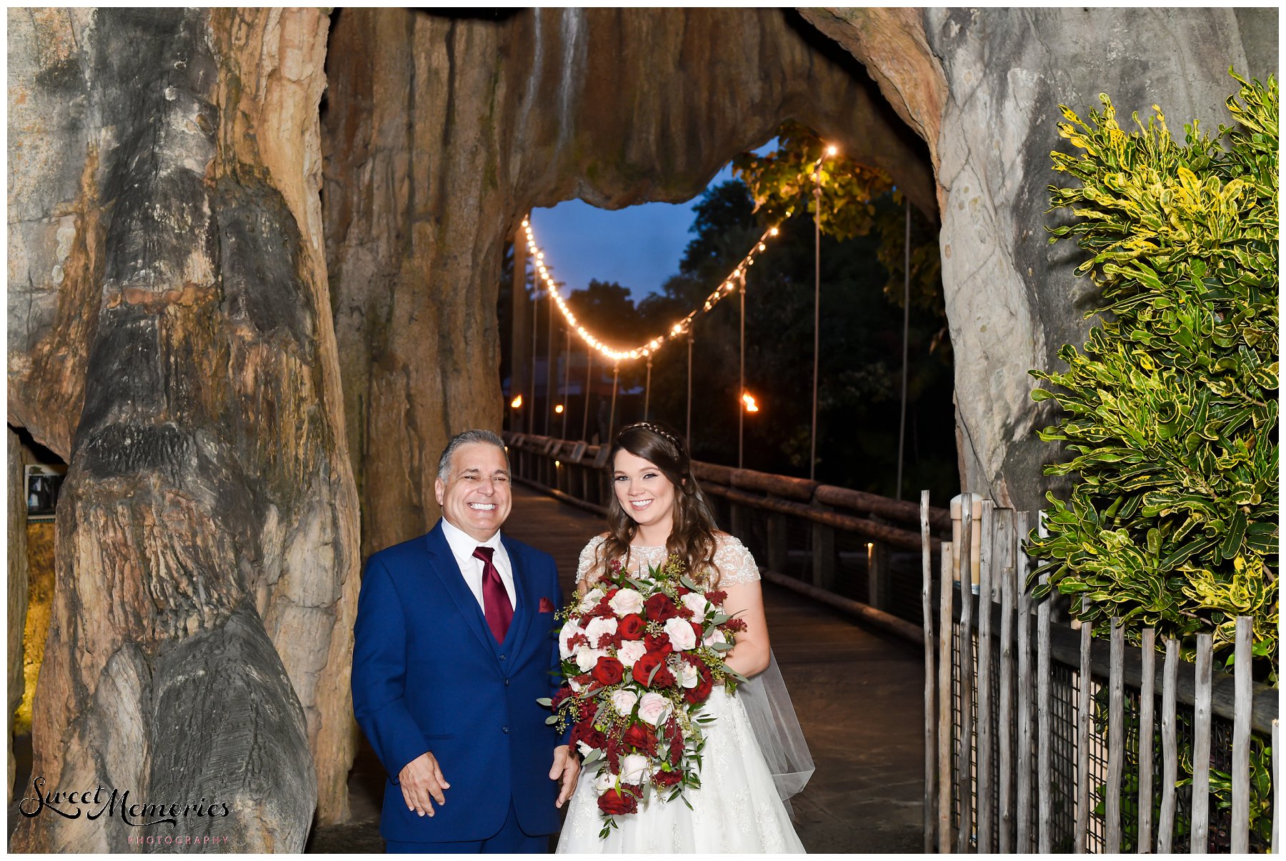 A Zoo Wedding: Chelsea and Robert's Love Story. For these two animal lovers, there was no question as to where they were going to be married. No venue could be more perfect than the Palm Beach zoo.