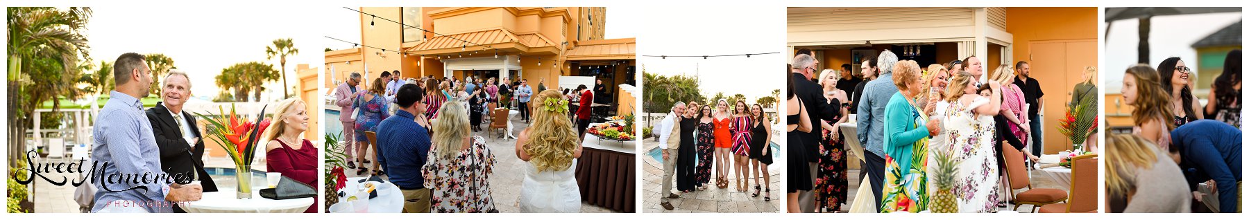 When you want a tropical wedding, look no further than sunny Florida! And this tropical wedding at the Wyndham Deerfield Beach Resort sets the bar high, with its sweetheart table lined with pineapple palm trees and every table decked out in pineapples and birds of paradise!