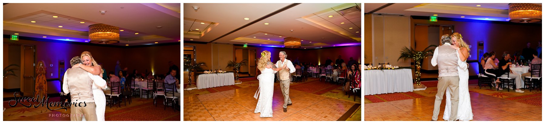 When you want a tropical wedding, look no further than sunny Florida! And this tropical wedding at the Wyndham Deerfield Beach Resort sets the bar high, with its sweetheart table lined with pineapple palm trees and every table decked out in pineapples and birds of paradise!