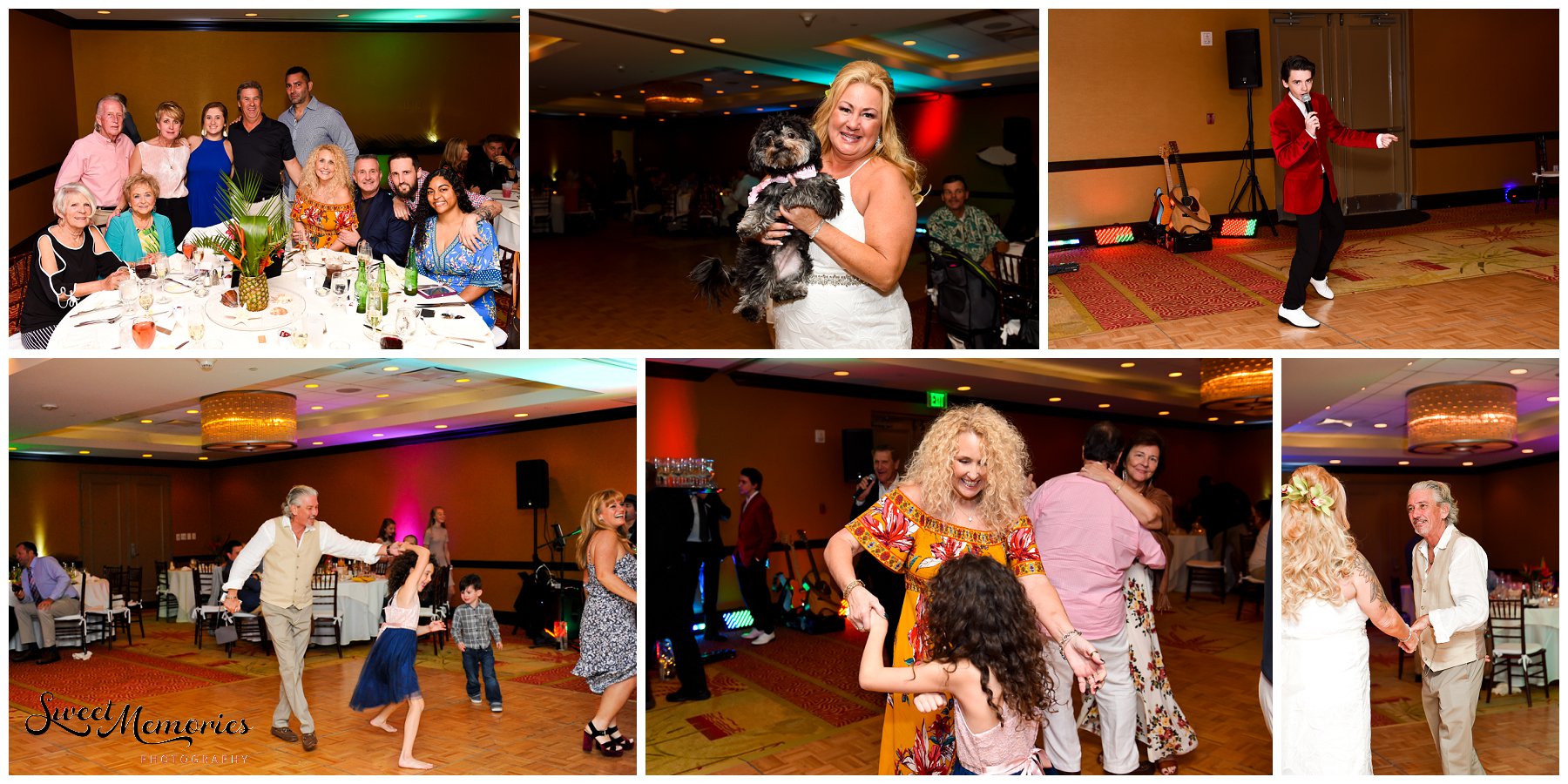 When you want a tropical wedding, look no further than sunny Florida! And this tropical wedding at the Wyndham Deerfield Beach Resort sets the bar high, with its sweetheart table lined with pineapple palm trees and every table decked out in pineapples and birds of paradise!