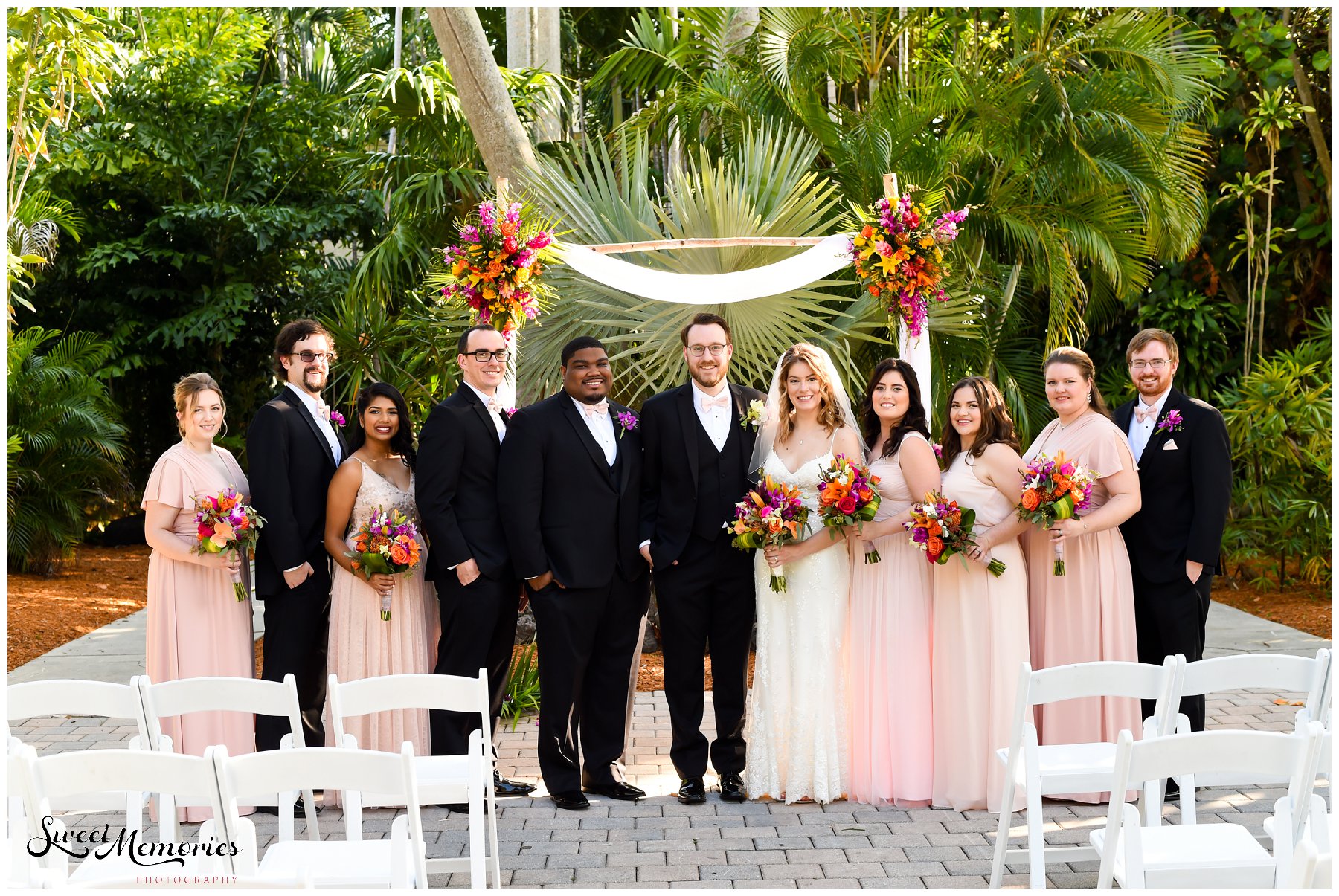 High school sweethearts, Jenn and Dre, are finally tying the knot and having their dream tropical Fort Lauderdale wedding at Bahia Mar.