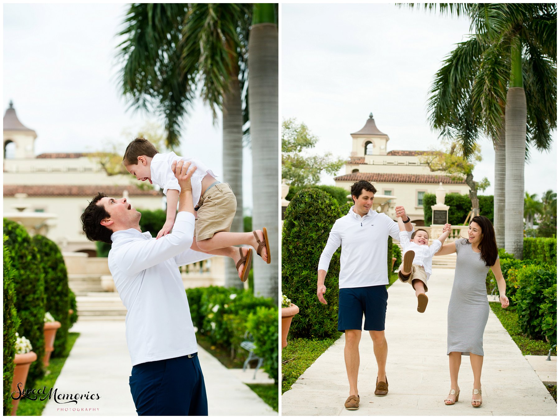 When on vacation, why not take advantage and get some updated pictures? That's what this family did ... they had fun with their Worth Avenue family session in West Palm Beach while on a much-needed family vacation.