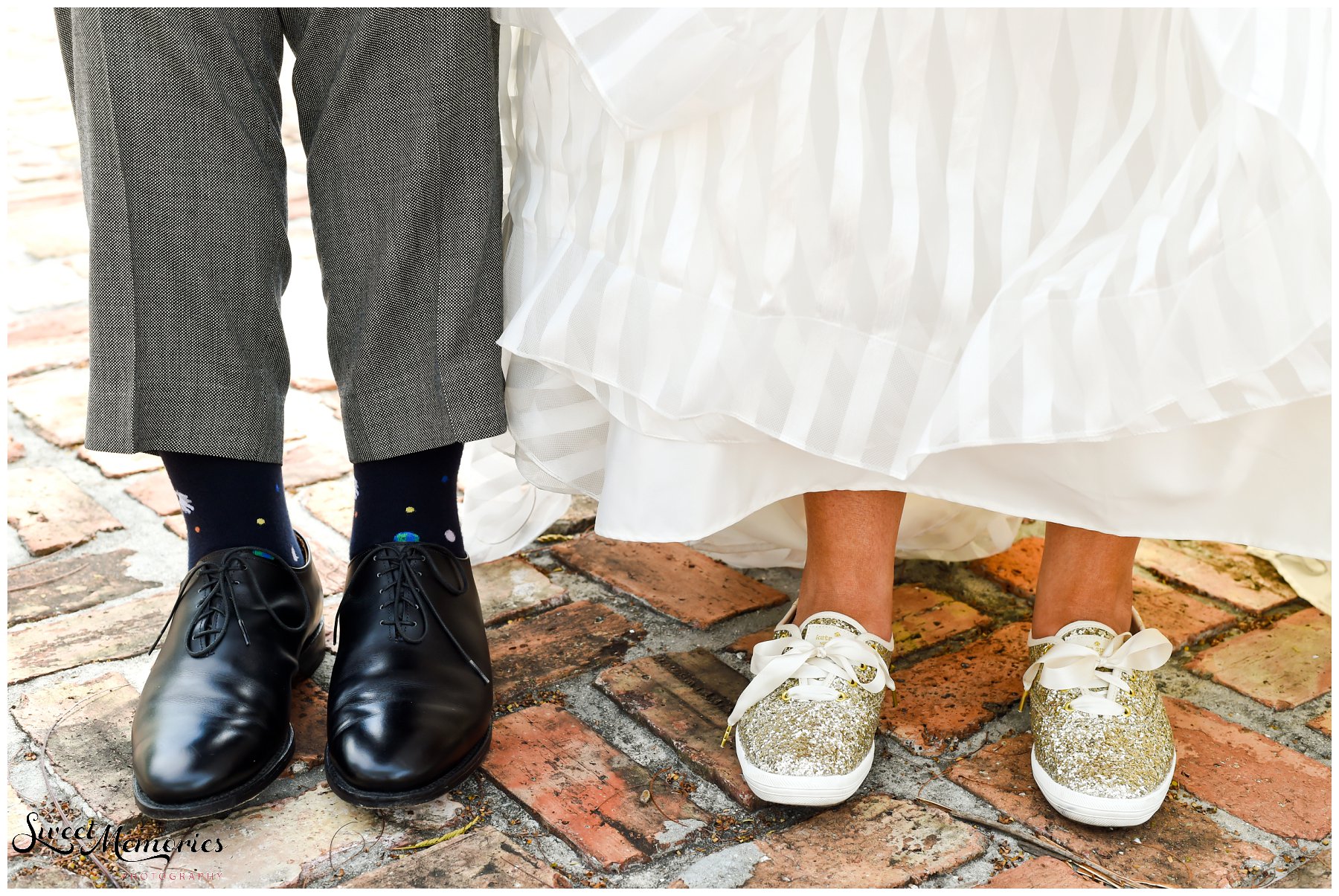 Zoey and Max's Fieldhouse at Old School Square Wedding: The Fieldhouse at Old School Square in Delray Beach caught the couple's attention. Since Max and Zoey are a very casual couple, they wanted "something a little more 'us' that had an understated charm."