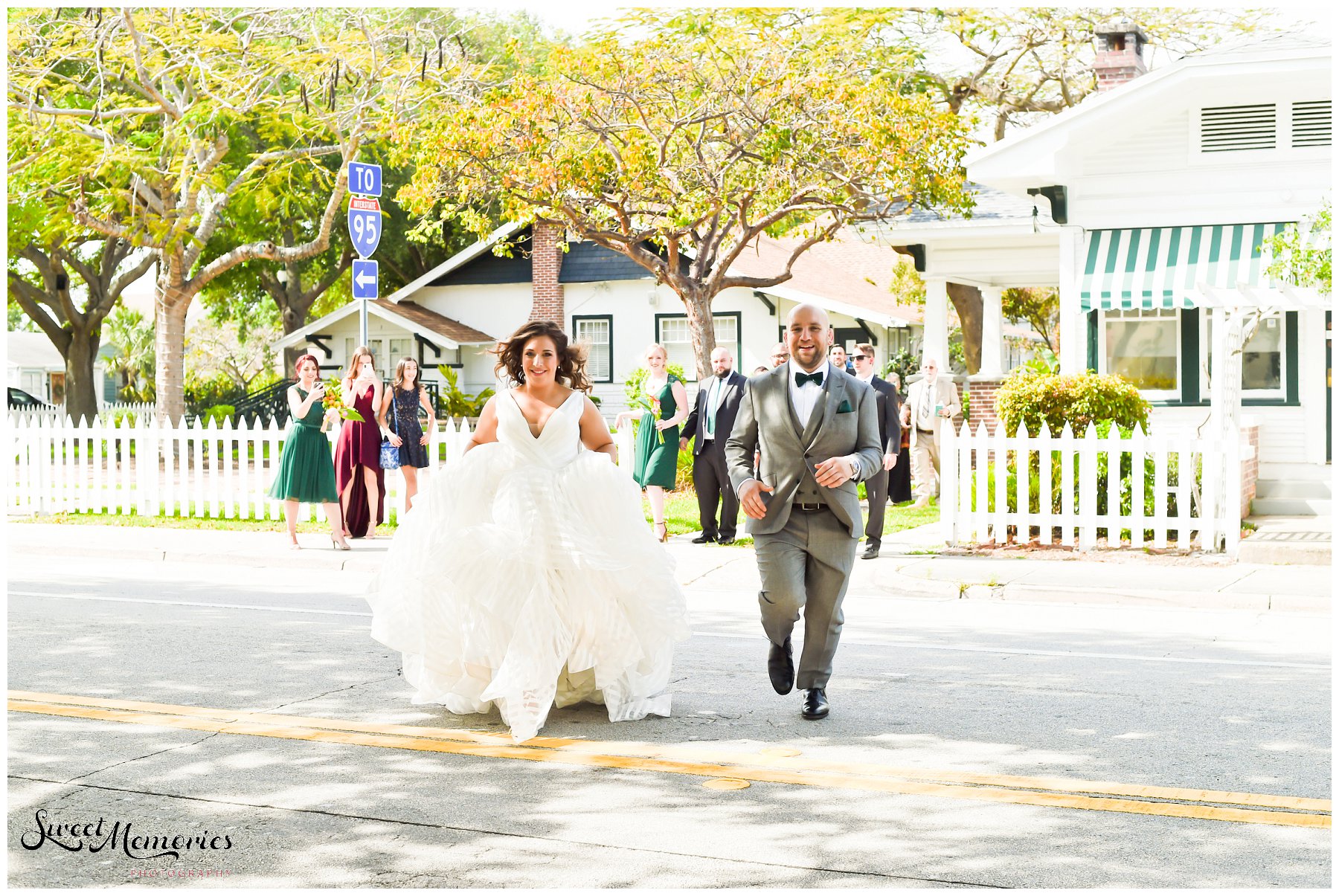 Zoey and Max's Fieldhouse at Old School Square Wedding: The Fieldhouse at Old School Square in Delray Beach caught the couple's attention. Since Max and Zoey are a very casual couple, they wanted "something a little more 'us' that had an understated charm."