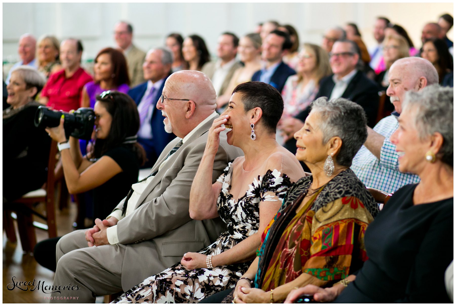 Zoey and Max's Fieldhouse at Old School Square Wedding: The Fieldhouse at Old School Square in Delray Beach caught the couple's attention. Since Max and Zoey are a very casual couple, they wanted "something a little more 'us' that had an understated charm."