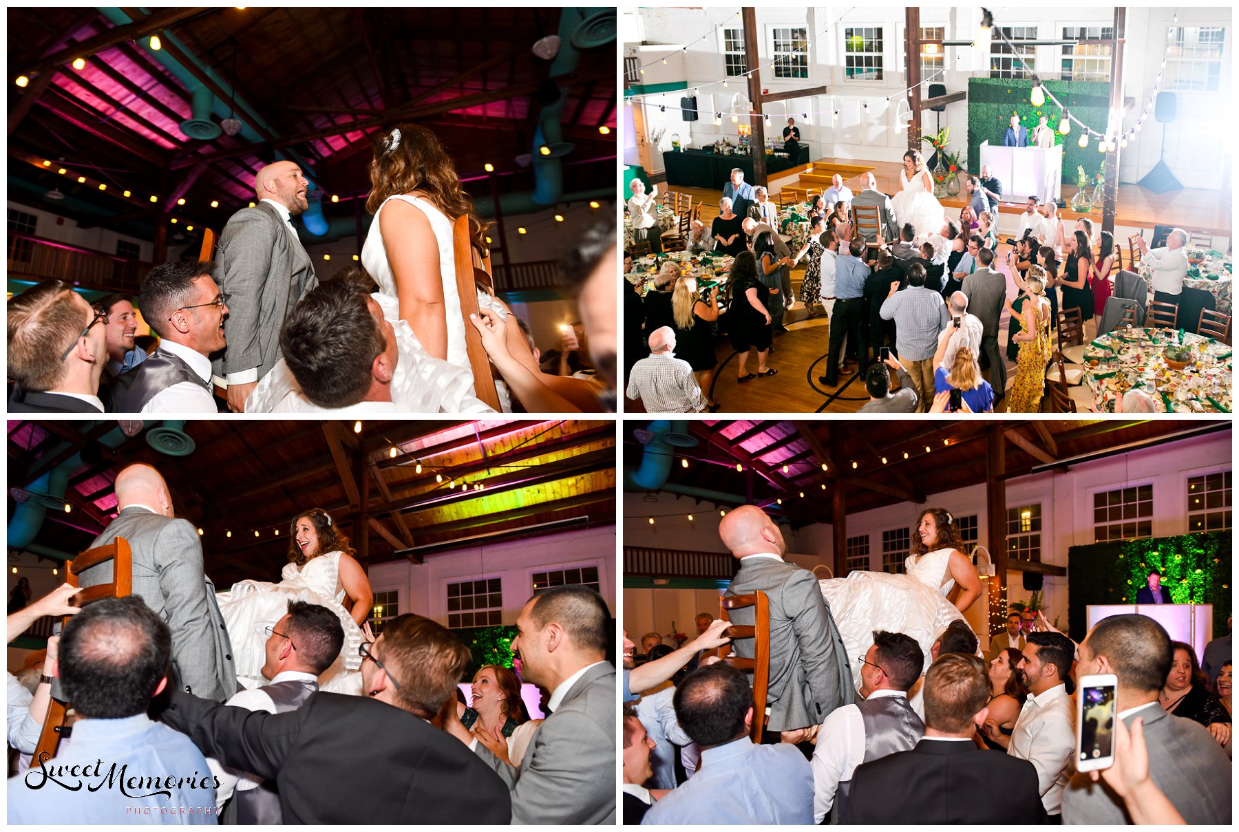 Zoey and Max's Fieldhouse at Old School Square Wedding: The Fieldhouse at Old School Square in Delray Beach caught the couple's attention. Since Max and Zoey are a very casual couple, they wanted "something a little more 'us' that had an understated charm."