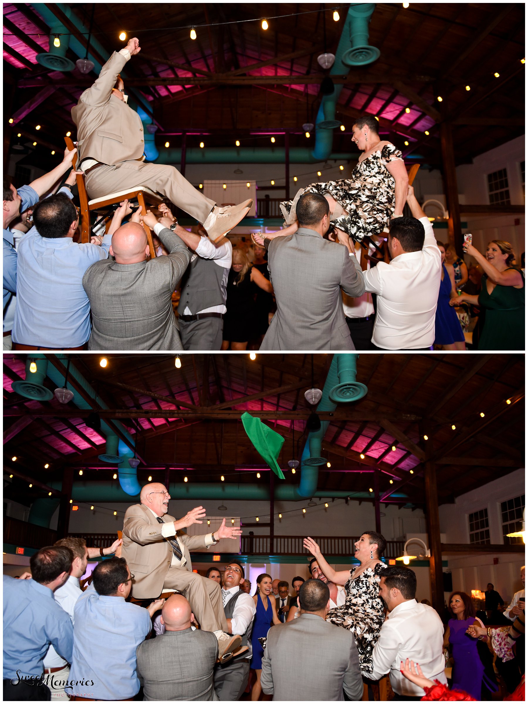 Zoey and Max's Fieldhouse at Old School Square Wedding: The Fieldhouse at Old School Square in Delray Beach caught the couple's attention. Since Max and Zoey are a very casual couple, they wanted "something a little more 'us' that had an understated charm."