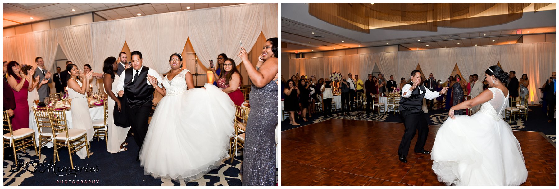 Andrea and David's glamorous purple and gold Fort Lauderdale wedding at St. Sebastian's and Bahia Mar was well worth the wait and planning. With their busy schedules and having a long distance relationship, it was no easy task but you'd never know because this wedding was perfect!