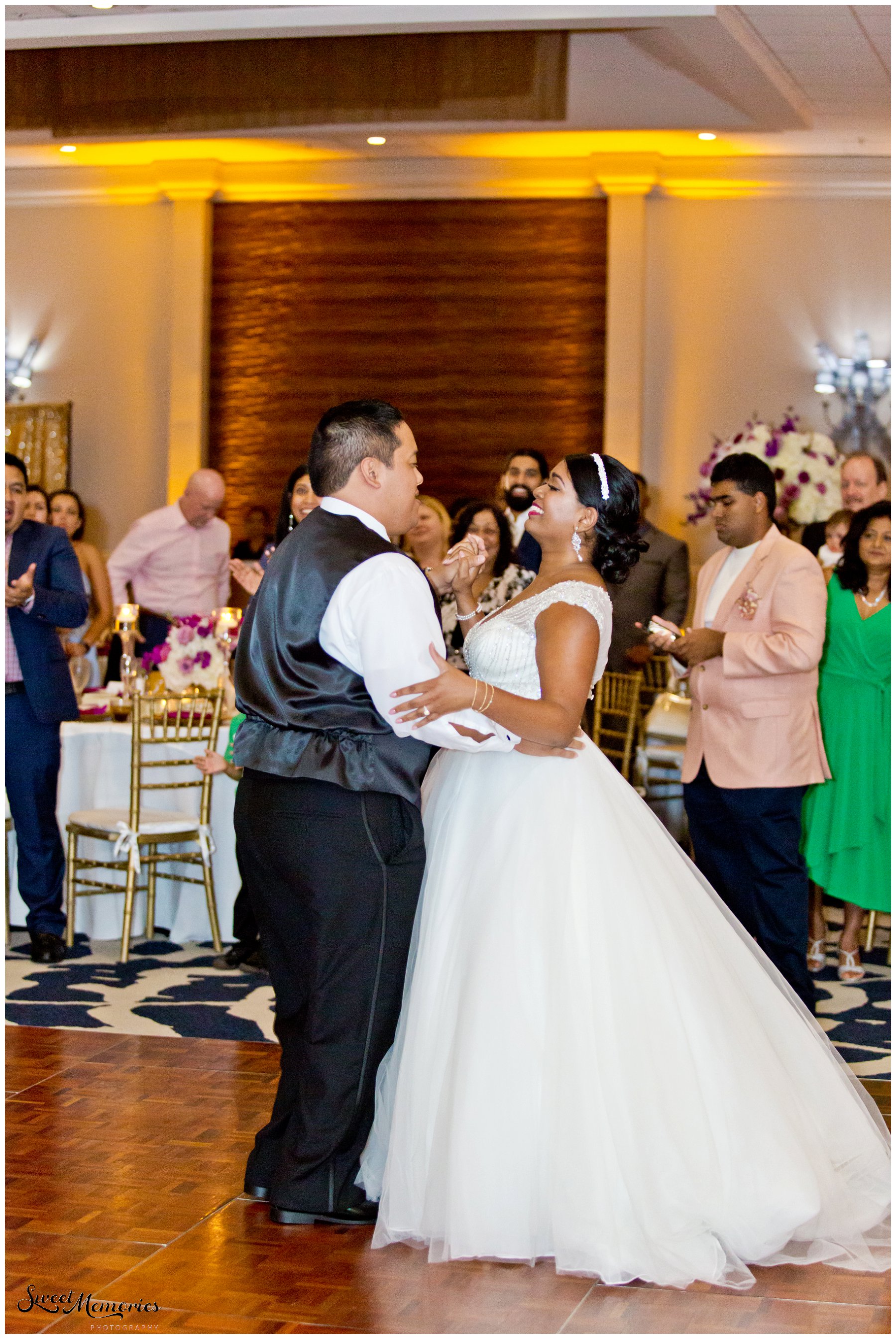 Andrea and David's glamorous purple and gold Fort Lauderdale wedding at St. Sebastian's and Bahia Mar was well worth the wait and planning. With their busy schedules and having a long distance relationship, it was no easy task but you'd never know because this wedding was perfect!