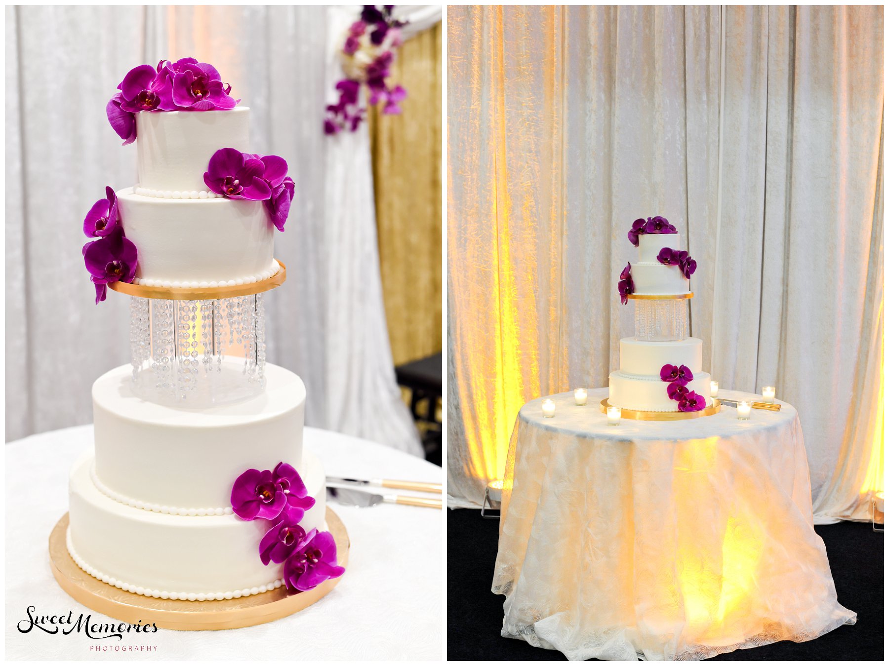 Andrea and David's glamorous purple and gold Fort Lauderdale wedding at St. Sebastian's and Bahia Mar was well worth the wait and planning. With their busy schedules and having a long distance relationship, it was no easy task but you'd never know because this wedding was perfect!