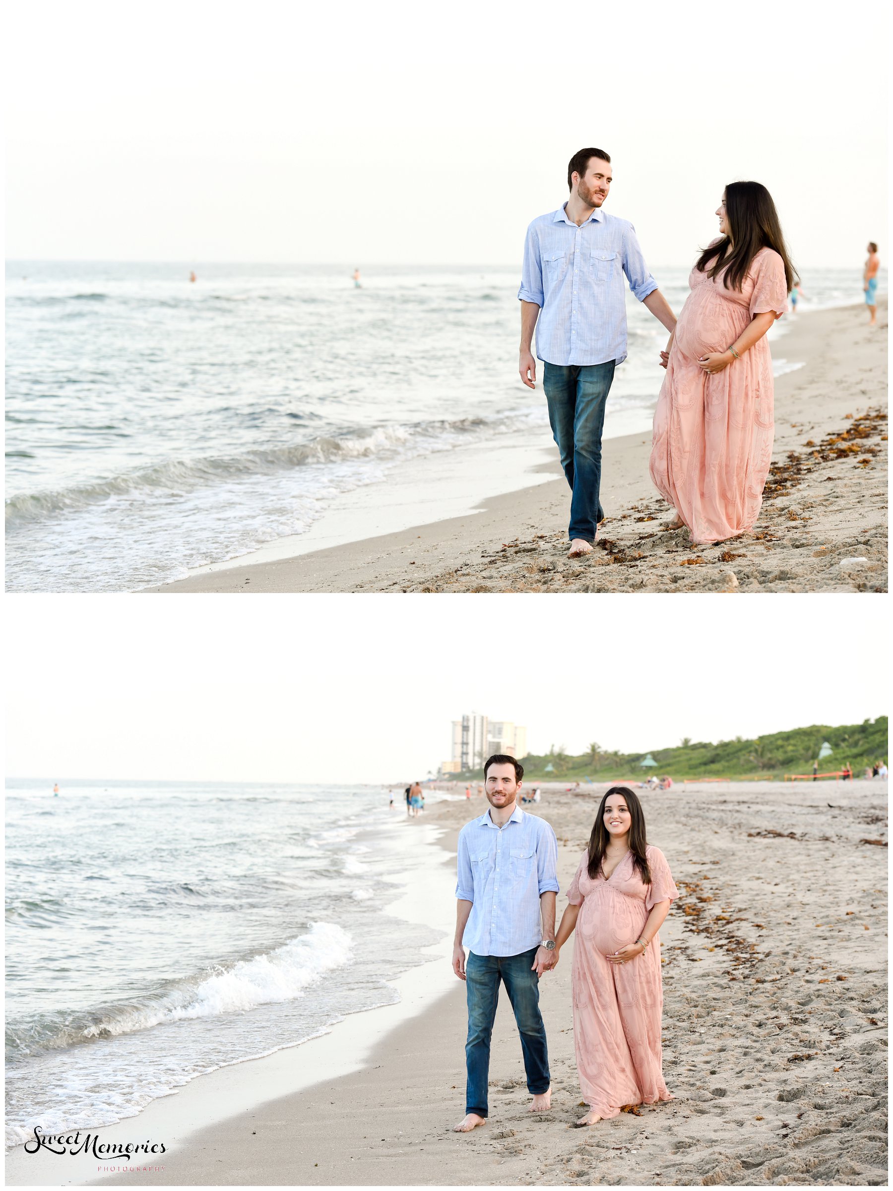 Crystal and Ryan are expecting their first baby and it's a girl! To celebrate and commemorate the big news, we headed over to Red Reef Park in Boca Raton for their beach maternity session.