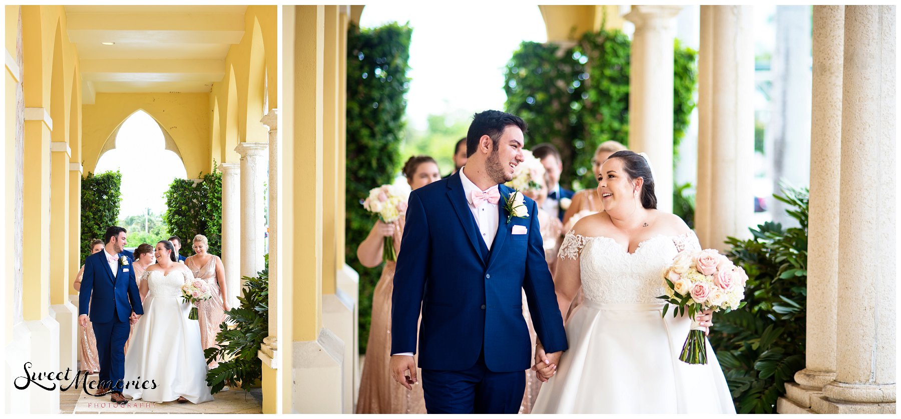 Nicki and Charlie's Addison wedding in Boca Raton was elegant, and adorned with blush and sparkles! A perfect representation of the couple and their love. And according to them, "every moment was amazing!" 