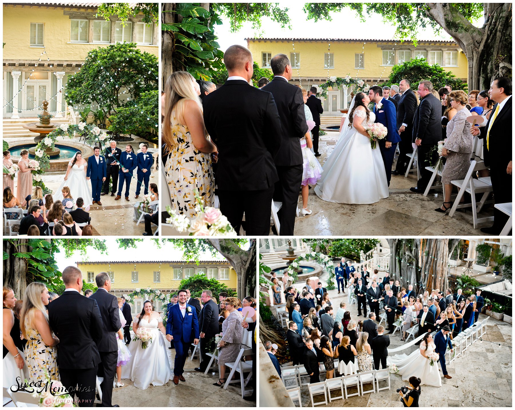 Nicki and Charlie's Addison wedding in Boca Raton was elegant, and adorned with blush and sparkles! A perfect representation of the couple and their love. And according to them, "every moment was amazing!" 