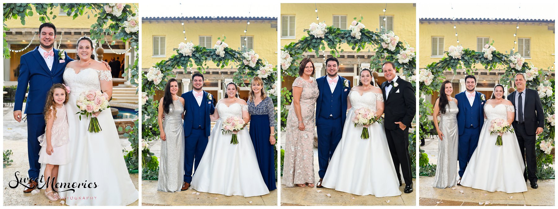 Nicki and Charlie's Addison wedding in Boca Raton was elegant, and adorned with blush and sparkles! A perfect representation of the couple and their love. And according to them, "every moment was amazing!" 