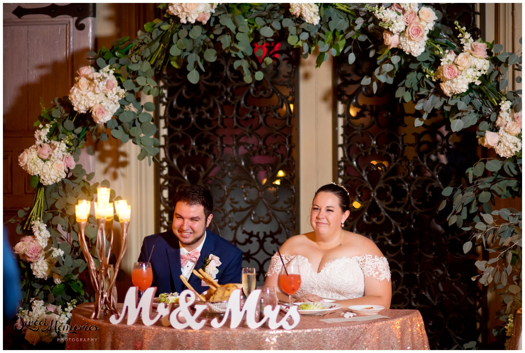 Nicki and Charlie's Addison wedding in Boca Raton was elegant, and adorned with blush and sparkles! A perfect representation of the couple and their love. And according to them, "every moment was amazing!" 