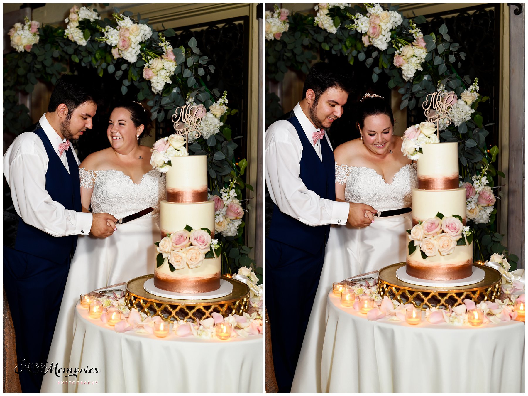 Nicki and Charlie's Addison wedding in Boca Raton was elegant, and adorned with blush and sparkles! A perfect representation of the couple and their love. And according to them, "every moment was amazing!" 