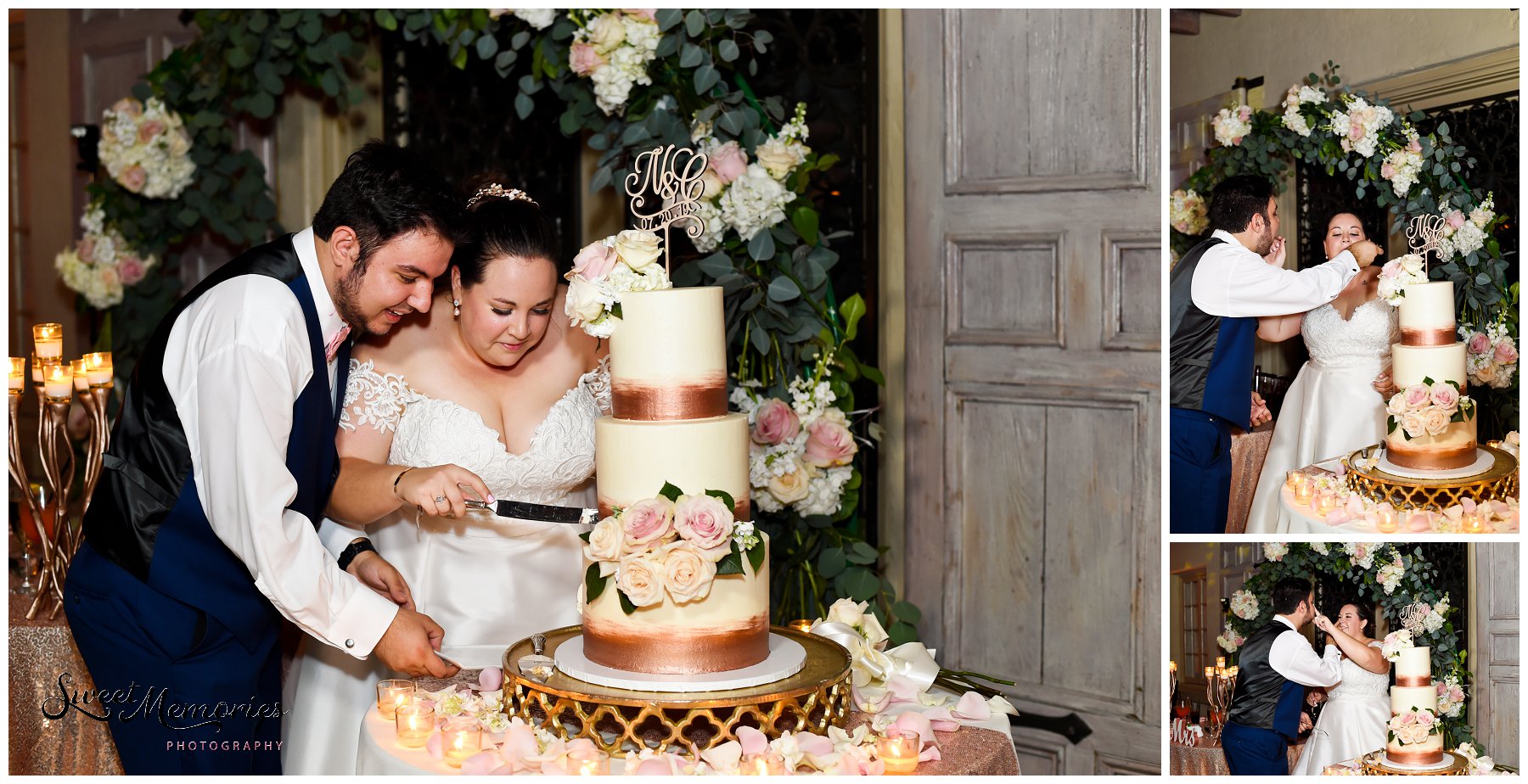 Nicki and Charlie's Addison wedding in Boca Raton was elegant, and adorned with blush and sparkles! A perfect representation of the couple and their love. And according to them, "every moment was amazing!" 