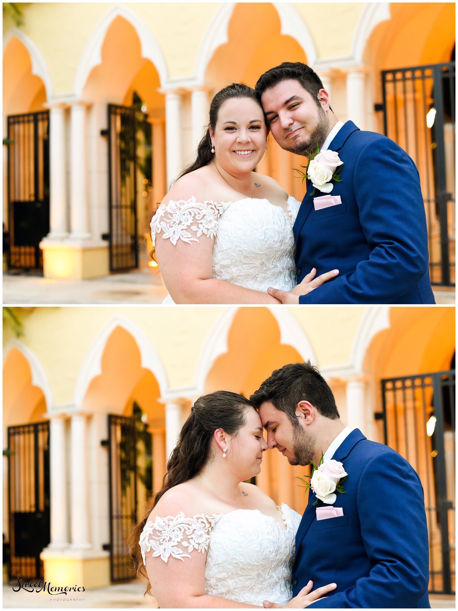 Nicki and Charlie's Addison wedding in Boca Raton was elegant, and adorned with blush and sparkles! A perfect representation of the couple and their love. And according to them, "every moment was amazing!" 