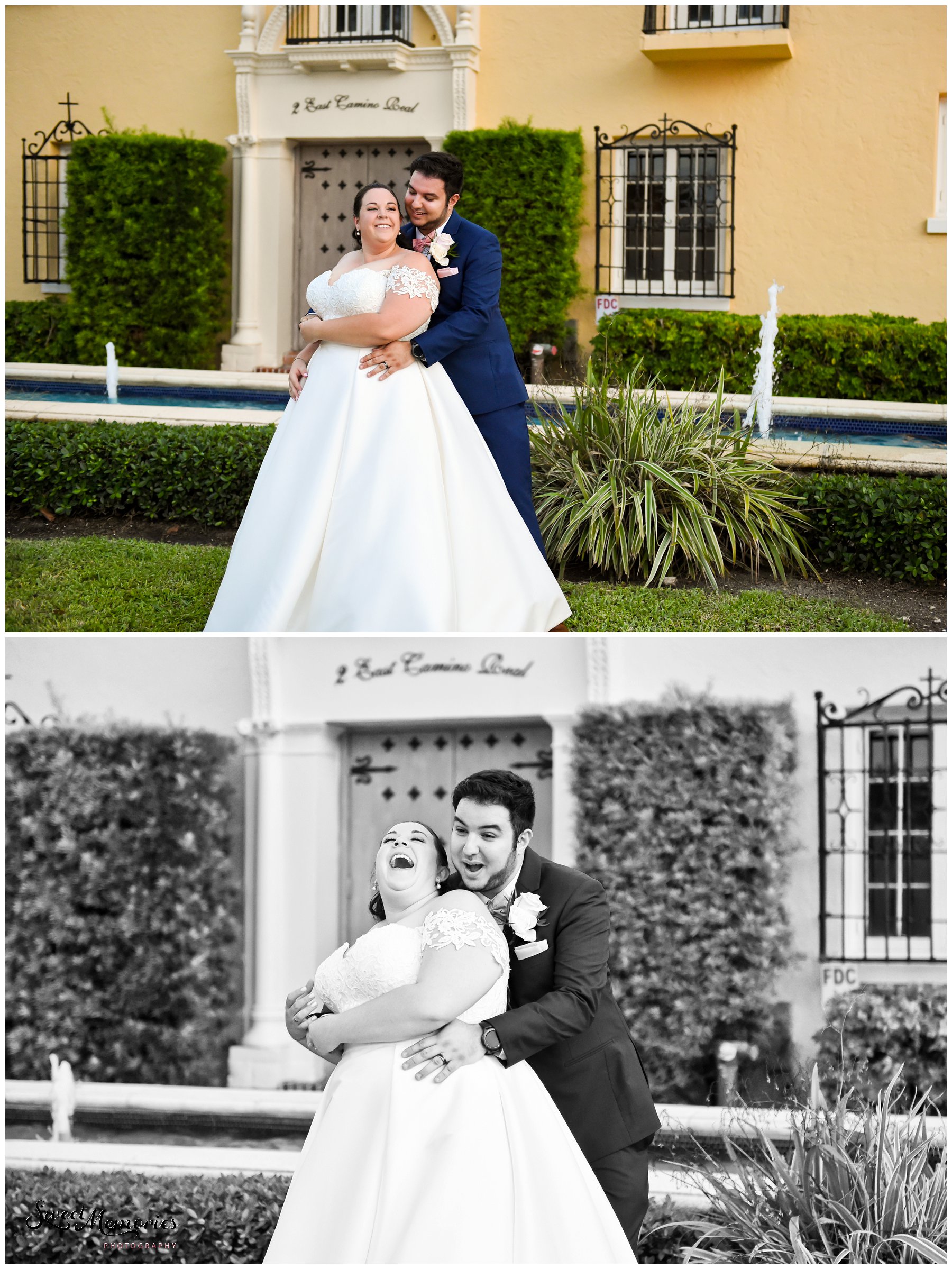 Nicki and Charlie's Addison wedding in Boca Raton was elegant, and adorned with blush and sparkles! A perfect representation of the couple and their love. And according to them, "every moment was amazing!" 