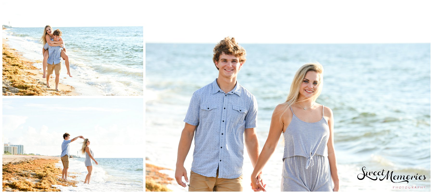 This Fort Lauderdale Couples Photoshoot on the beach with Ariel and Charlie was so much fun. This Kentucky-based couple was on a much-needed vacation with Ariel's family to celebrate their senior year of high school. Their first session together as a couple, we had a great time!