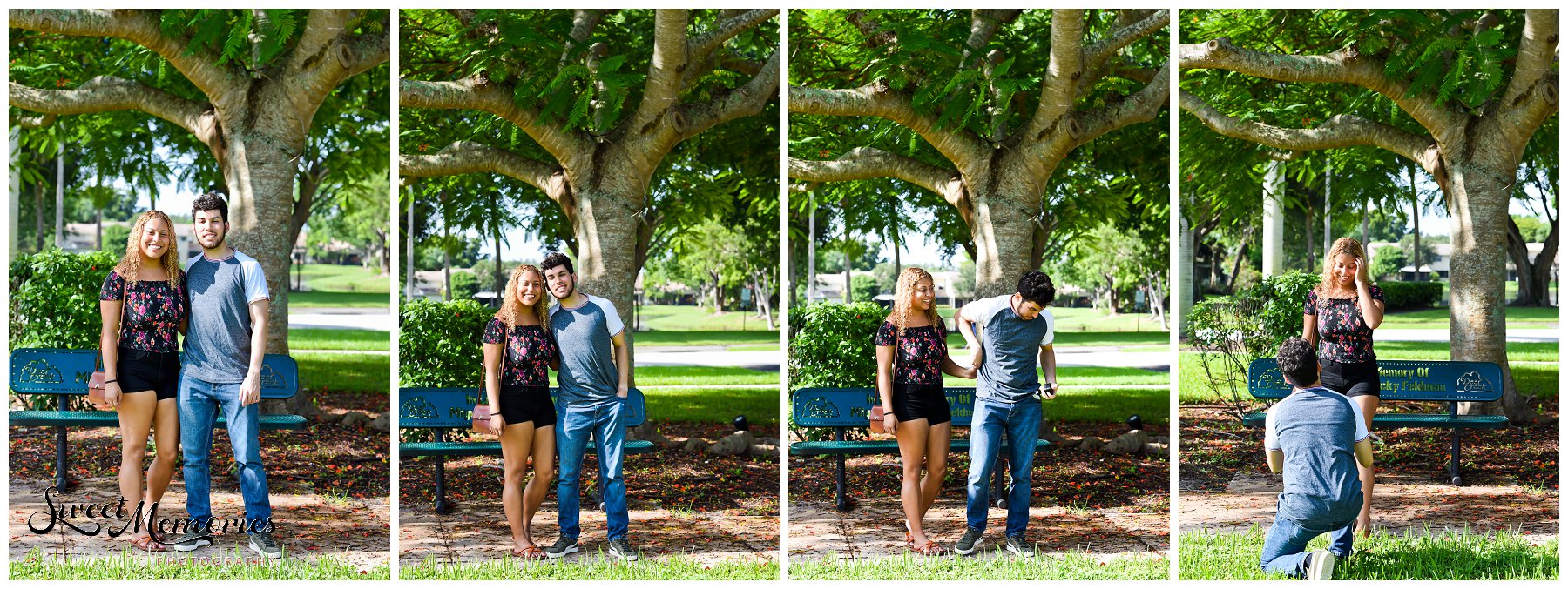 This is a beautiful story of boy meets girl and how he proposed in Deerfield Beach. Nicholas and Abigail are high school sweethearts and are ready for the next step in their lives: a big move and an engagement!