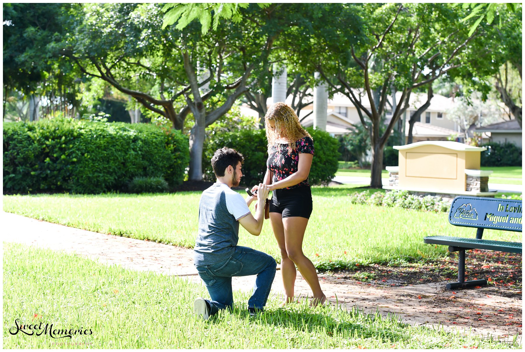 This is a beautiful story of boy meets girl and how he proposed in Deerfield Beach. Nicholas and Abigail are high school sweethearts and are ready for the next step in their lives: a big move and an engagement!